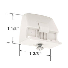 Hunter Douglas Wall Mount Bracket Kit for Luminette Privacy Sheers - Two Mounting Brackets
