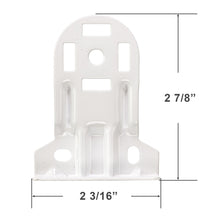 Rollease Skyline Series Ribbed Mounting Brackets for Roller Shades with SL5, SL10, SL15, SL20, SL30, and Galaxy Clutches - SLB680