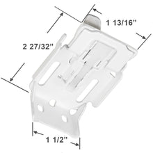 Hunter Douglas & Levolor Mounting Bracket for Silhouette Sheer Shades - Current Metal Style Replaces All Previous Versions