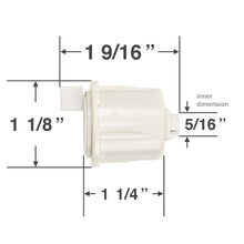 Rollease R-Series Roller Shade End Plug for 1 1/8