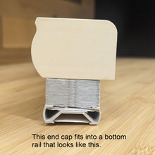Bali and Graber Bottom Rail End Cap for Cellular Honeycomb Shades