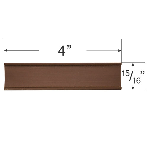 Valance Clip Mounting Strip for the Back of Wood and Faux Wood Valances