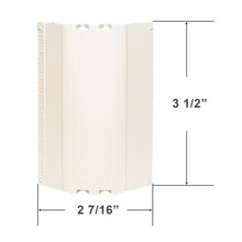 Alta, Hunter Douglas and M&B Rounded Valance Corner and Caps for Vertical Blinds