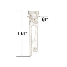 Graber and Bali Carrier Clip Stem for Vertical Blinds