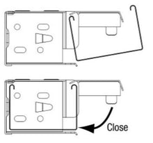 Box Mounting Brackets for Horizontal Blinds with 1 1/2