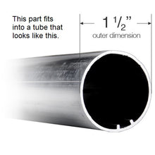 Rollease Skyline Series Roller Shade Pin End for 1 1/2