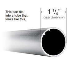 Rollease R-Series Roller Shade End Plug for 1 1/4