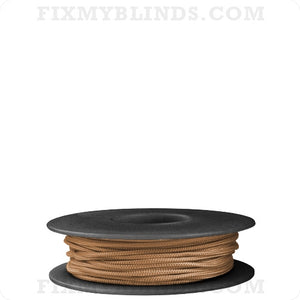 1.4mm String/Cord for Blinds and Shades - Medium Brown