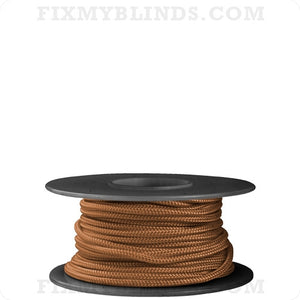 2.2mm String/Cord for Blinds and Shades - Medium Brown
