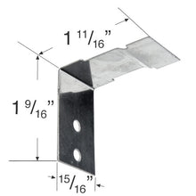 Hunter Douglas Side Mount Bracket for Cellular and Pleated Shades with a 1 1/8