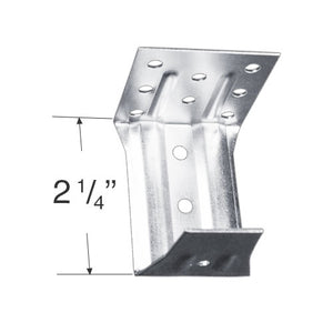 Center Support Bracket for Horizontal Blinds with 2" x 2 1/4" Headrail