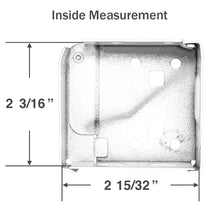 Box Mounting Brackets for Horizontal Blinds with 2