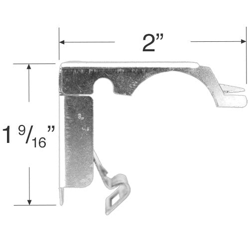 Levolor and Kirsch Mounting Bracket for Cordless and Cord Loop Operate