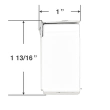 Box Mounting Brackets for Horizontal Blinds with 1 1/2