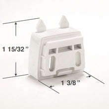 Hunter Douglas Wall Mount Bracket Kit for Luminette Privacy Sheers - Two Mounting Brackets