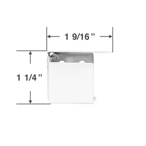 Box Mounting Brackets for 1" Mini Blinds With 1" x 1" Headrail