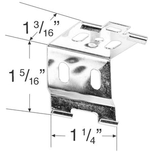 Rollease Mounting Bracket for Cord Loop Operated Cellular Shades with the Versarail System