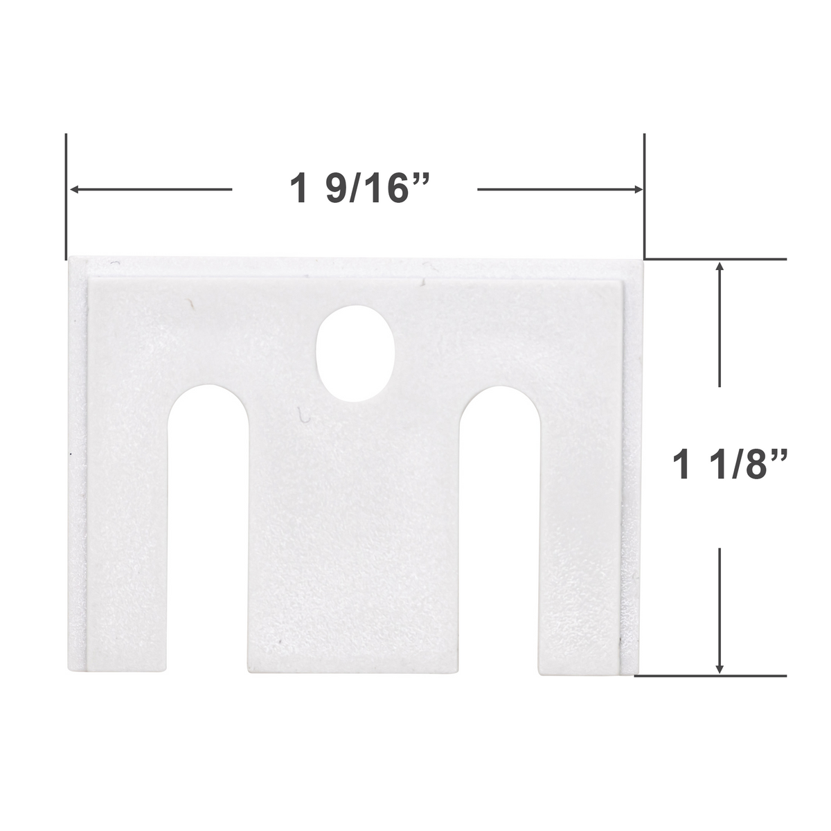 1/2" Stackable Spacer for Mounting Brackets Fix My Blinds