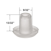 Bottom Rail Button for Horizontal Blinds with a 5/16