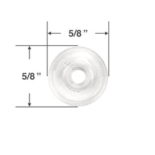 Bottom Rail Button for Horizontal Blinds with a 5/16