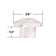 Bottom Rail Button for Horizontal Blinds with a 3/8