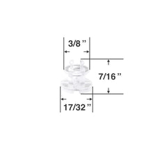 Comfortex Two-Piece EZ-Level Bottom Rail Button for Cellular Honeycomb Shades