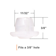 Bottom Rail Button for Horizontal Blinds with 3/8