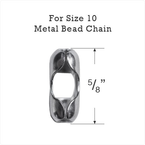 UNICRAFTABLE 1000Pcs Stainless Steel Ball Chain Connectors Metal Charms  Components Small Hole Chains Findings for Jewelry Making 10.5x4x3.2mm, Hole  2mm 