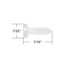 Plastic Pin for Comfortex Top Rail End Caps on Shangrila Sheer Shades