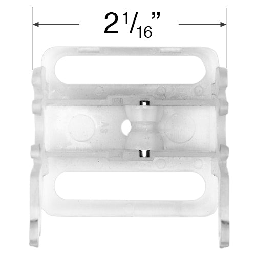 Cradle for 2" Horizontal Blinds with Cloth Tape Ladder 2" x 2 1/4" H