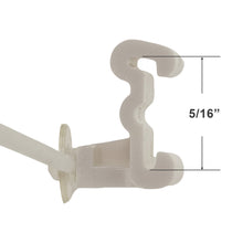 Levolor Spacer Cord with Clips for Roman Shades with Ridged Ribs