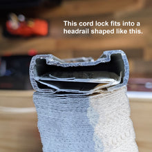 Comfortex Cellular and Pleated Shade Cord Lock - For 1 3/8