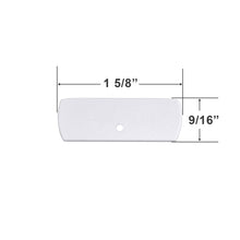 Bali and Graber Bottom Rail End Cap for Cellular Honeycomb Shades with a 1 1/2