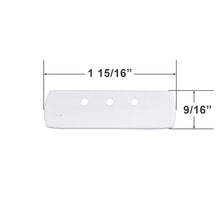 Bali and Graber Bottom Rail End Cap for Cellular Honeycomb Shades with a 2