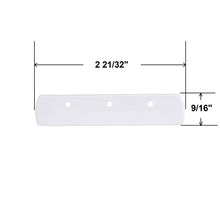 Bali and Graber Bottom Rail End Cap for Cellular Honeycomb Shades with a 2 1/2