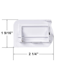 Bali and Graber Top Rail End Cap for Cellular Honeycomb Shades with 2 1/8