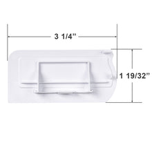 Bali and Graber Top Rail End Cap for Cellular Honeycomb Shades with 3 1/8