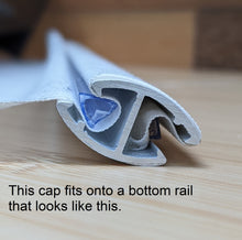 Hunter Douglas Bottom Rail End Cap for Roller and Solar Shades
