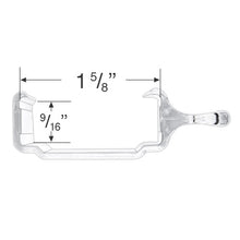 Bottom Rail Handle for Cordless Honeycomb Cellular Shade with 1.5