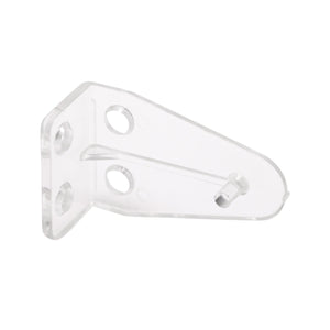 Plastic Hold Down Bracket with Integrated Pin for 1" Mini Blinds