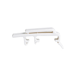 Valance Clip for Vertical Blinds with 1 3/8" and 1 7/8" Wide Headrails and a Dust Cover Valance
