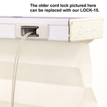 Cord Lock Mechanism for Cellular, Honeycomb and Pleated Shades