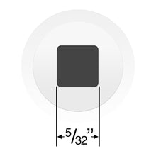 Low Profile Cord Loop Tilt Mechanism with a 5/32