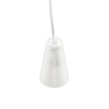 Ribbed Plastic Tassel for Horizontal Blinds - Translucent