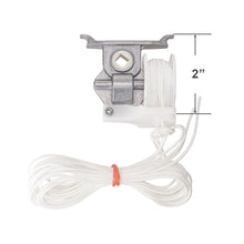 High Profile Cord Tilt Mechanism with 1/4