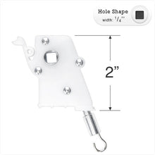 Heavy Duty High Profile Wand Tilt Mechanism with a 1/4