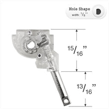 Wand Tilt Mechanism with 1/8