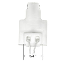 Low Profile Cord Tilt Mechanism with 1/4