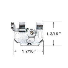 Hidden Swivel-Style Mounting Bracket for Mini Blinds and Roman Shades With a 1