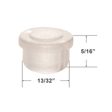 Bottom Rail Button for Horizontal Blinds with a 3/8
